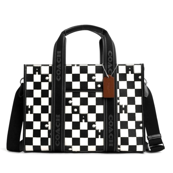 Coach Handbags - NEW! Best Seller! Smith Tote with Checkerboard Print, Style# CR101